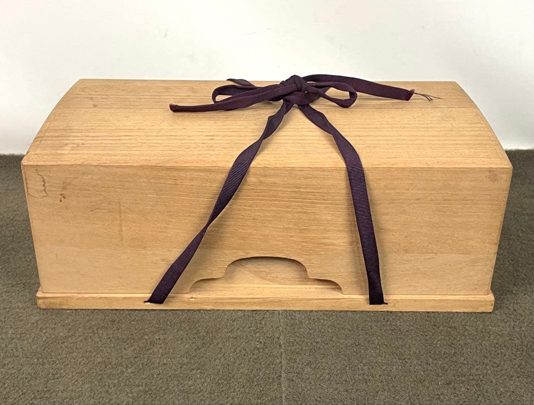 囲碁 蛤碁石 那智黒石 34号 35号 碁石 碁笥 桐箱 セット