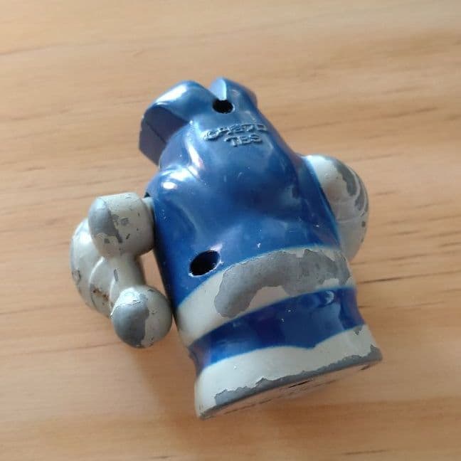 年代物腕から炎！バルタン星人のライターガス式アンティーク