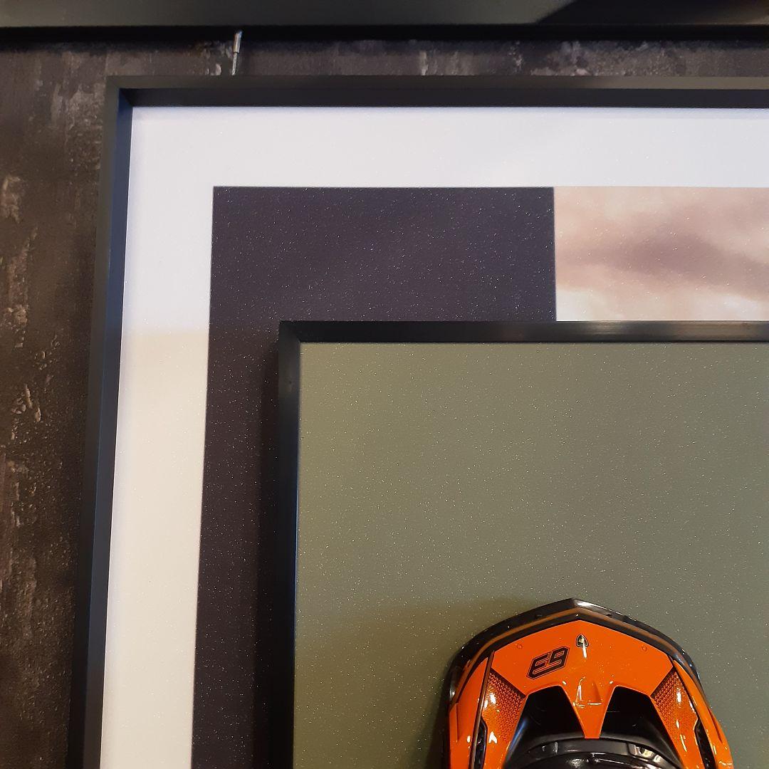 希少　生産少　輸入雑貨　ランボルギーニ　フィギア付　特殊アートパネル　黒縁