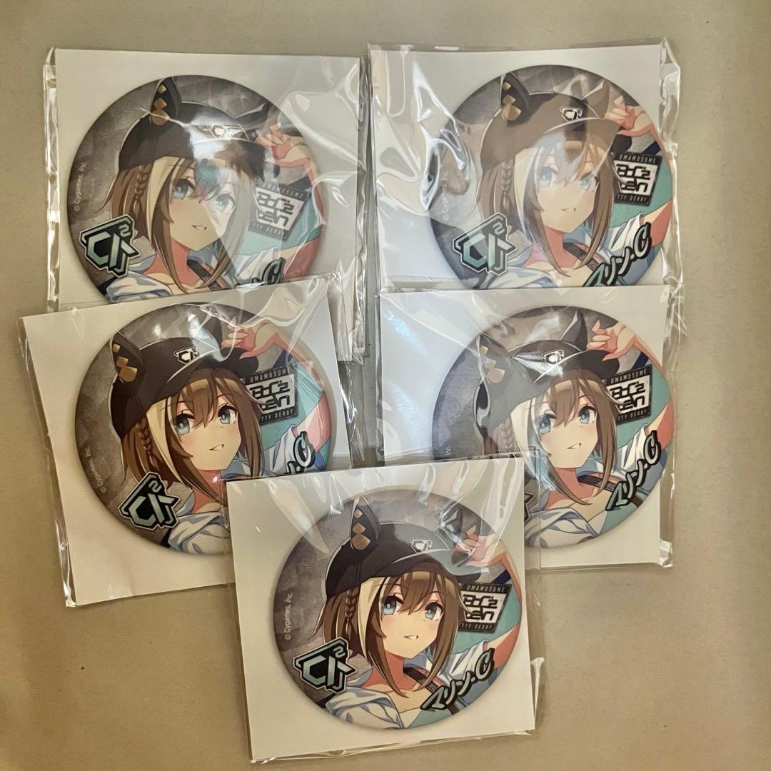 ウマ娘 プリティーダービー シュヴァルグラン 缶バッジ - メルカリ