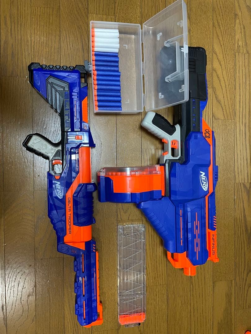 Nerf Elite Infinus 電動トイガンナーフセット　値下げしました！