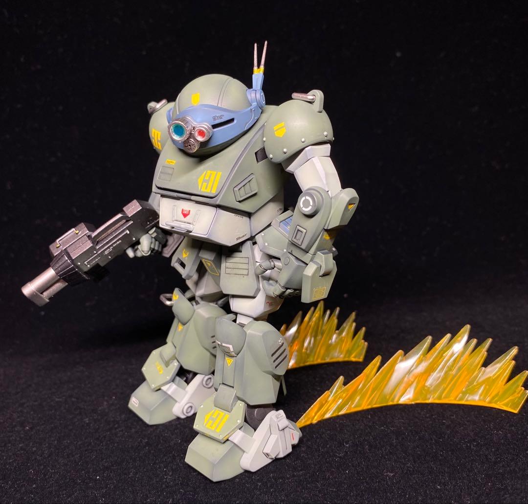 【プラモデル完成品】　HG スコープドッグ＋拡張パーツセット1.2