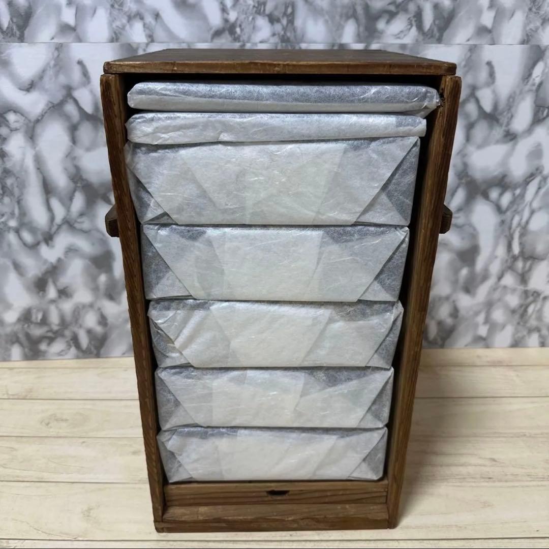 美術品アンティークコレクション 工芸品 輪島塗重箱五段重 重箱 沈金蒔絵 木箱入