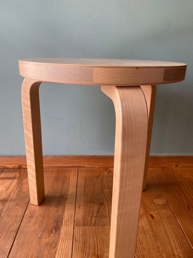 【正規品】artek スツール 60 ナチュラル ラッカー