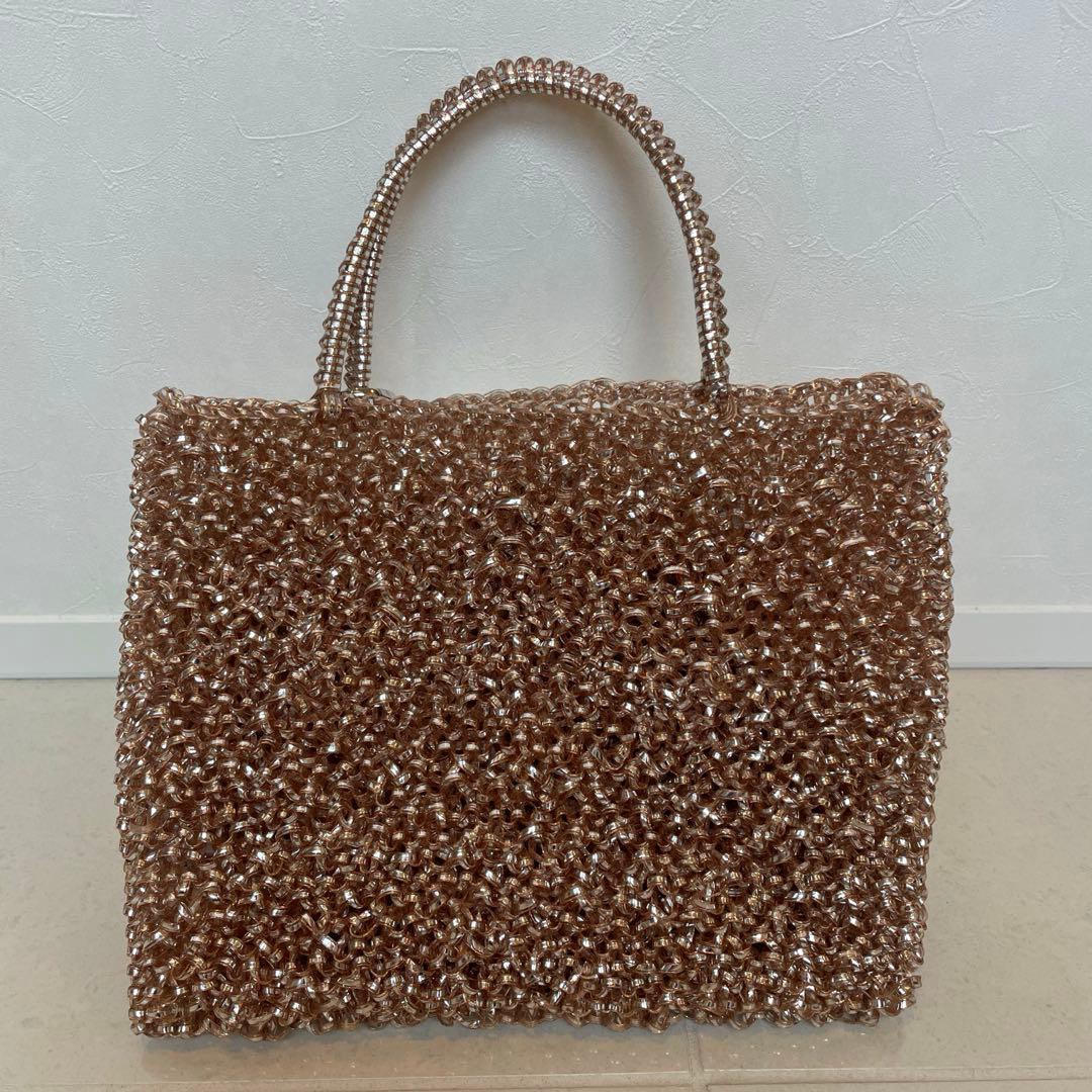 アンテプリマ　スタンダードワイヤーバック　ピンクシルバー