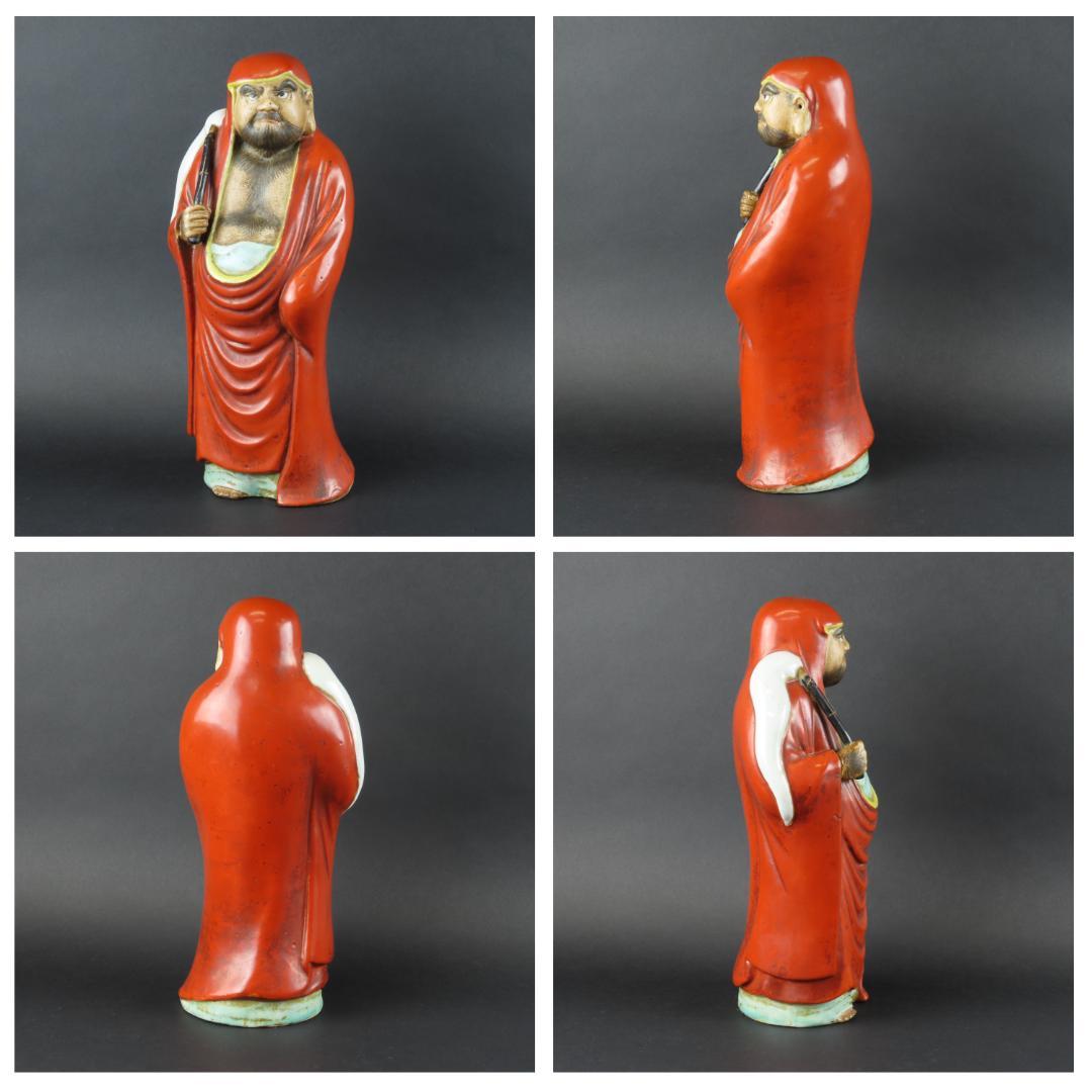 ⭕333 九谷焼 達磨大師 仏像 高27cm 明治時代/禅宗 中国 - メルカリ