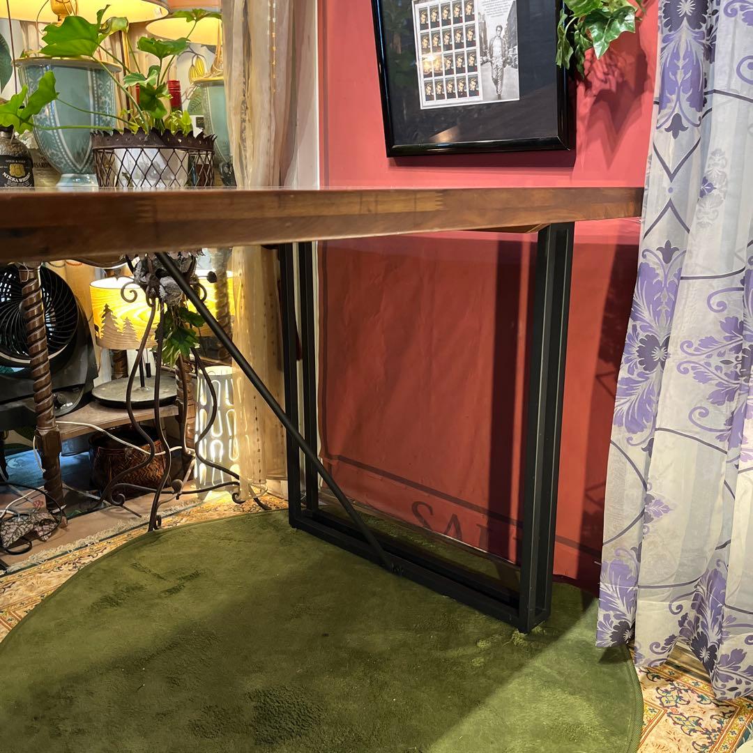 ☆hinotsuki☆引き取り価格 ウォールナット無垢　ダイニングテーブル