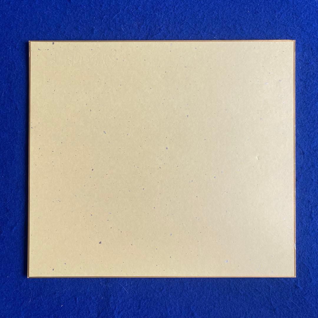 2000年　黒柳徹子　直筆サイン　色紙　写真付