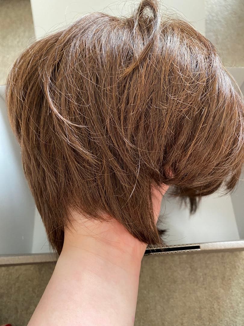 【あんてる】ショートブラウンウィッグ 医療用ウィッグ　アンベリール