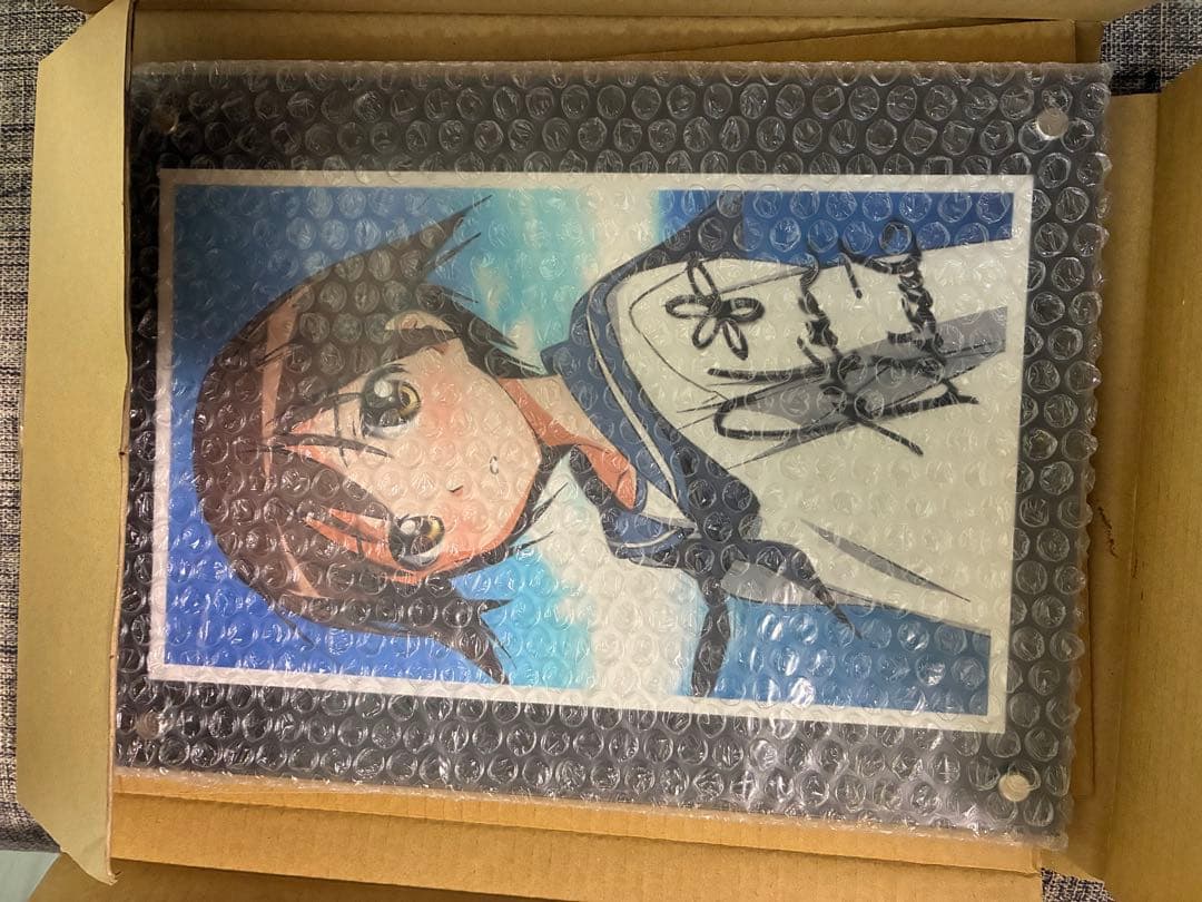 【前川桃子】ストライクウィッチーズ 福圓美里サイン入り複製原画