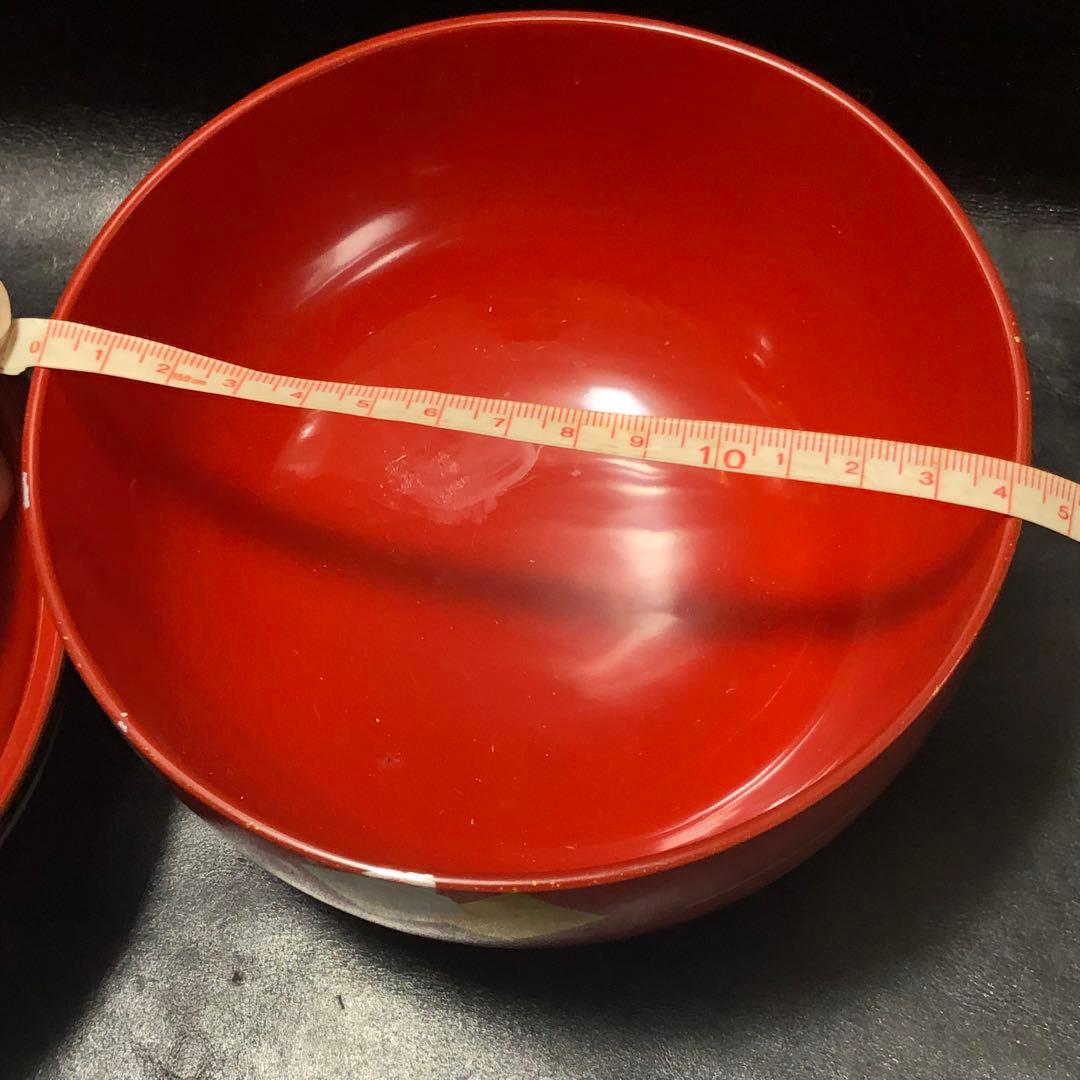 美しい古美術品◼️蔵から雅な美しい漆塗りの特大サイズの