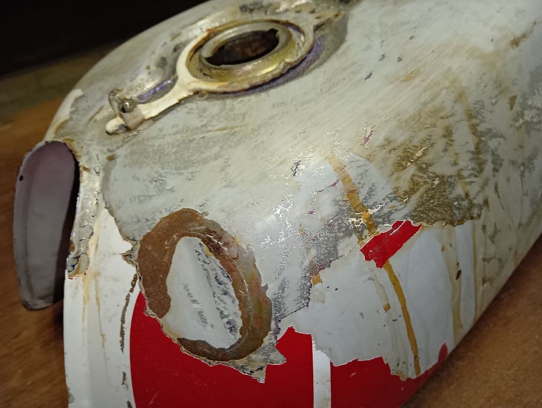 CB400N CB250N純正タンク 補修ベース バブ ホーク ジャンク cb250t