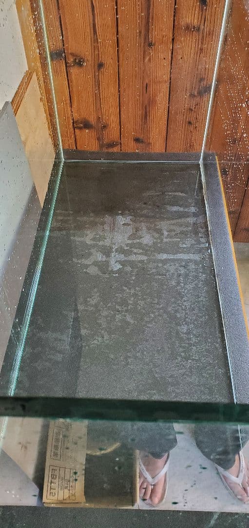 GEX900オールガラス水槽、水槽台、LED照明 引き取り限定