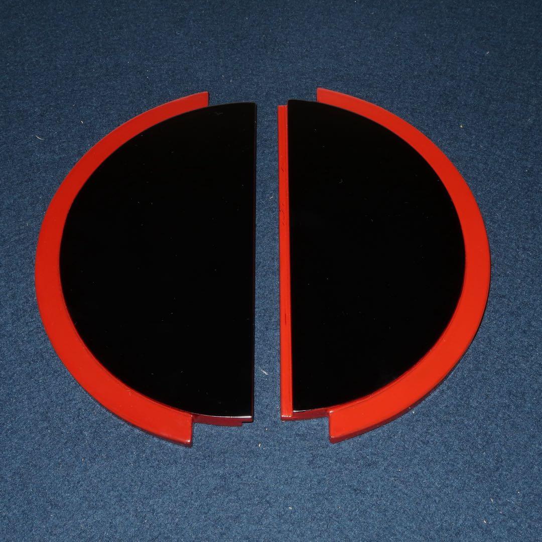 茶道具】岡本陽斎作 朱銀手桶 水指