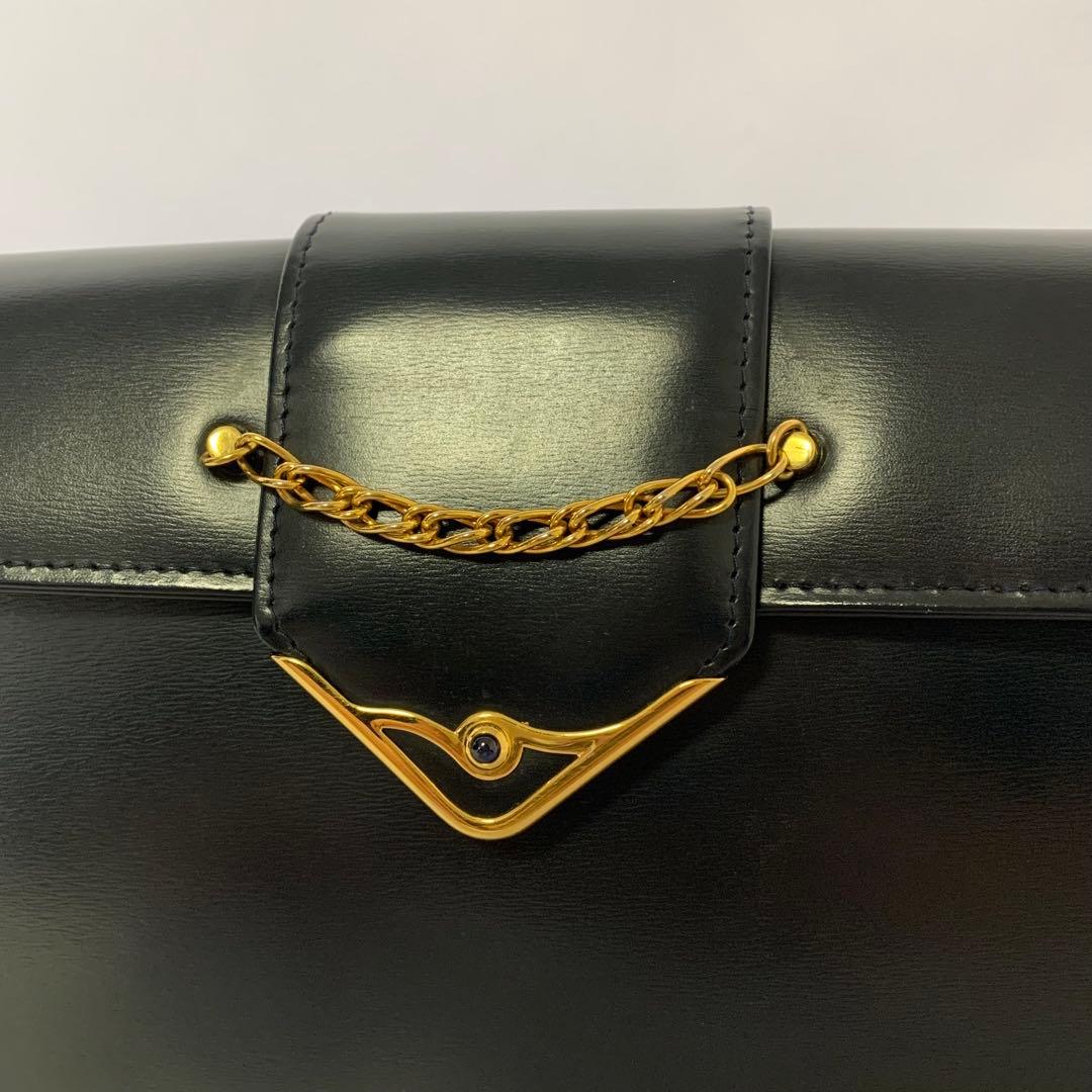 Cartier カルティエ サファイアライン チェーン ショルダーバッグ