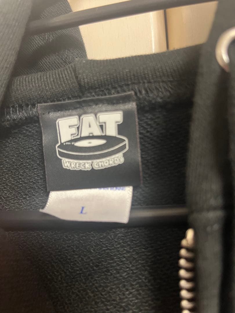 FAT WRECK CHORDS スウェットパーカー ジップパーカー　Lサイズ