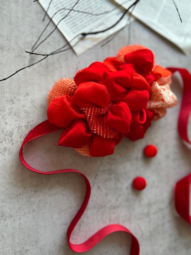 yuka様order髪飾り♡