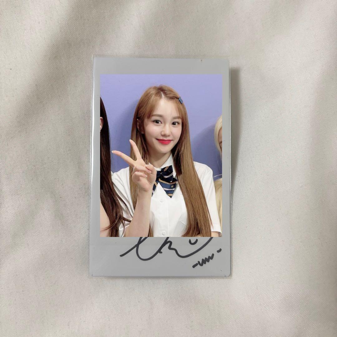 ILLIT NCA ミンジュ 直筆サイン入りチェキ ポラロイド - メルカリ