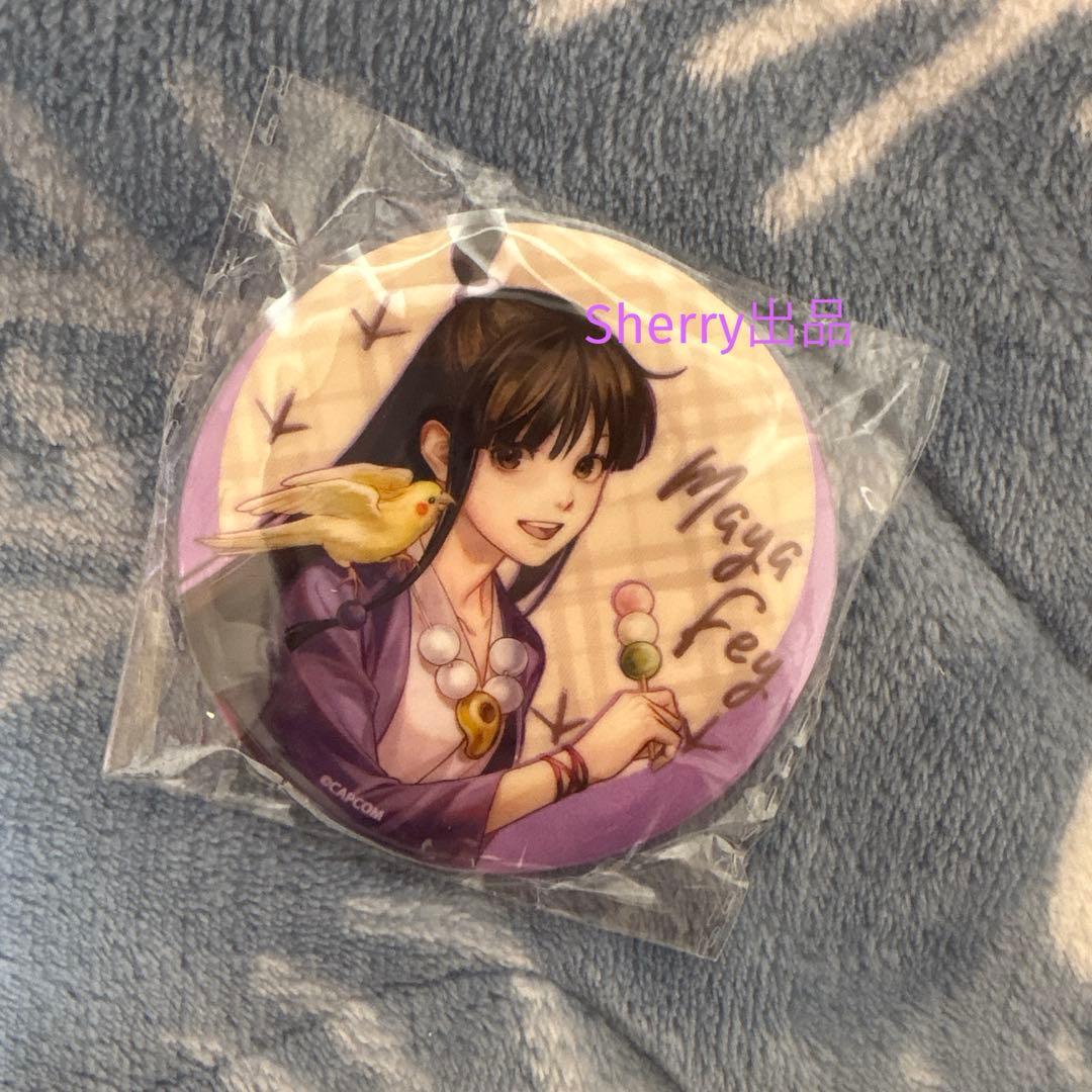 逆転裁判】綾里真宵 缶バッジ 海外限定グッズ - メルカリ