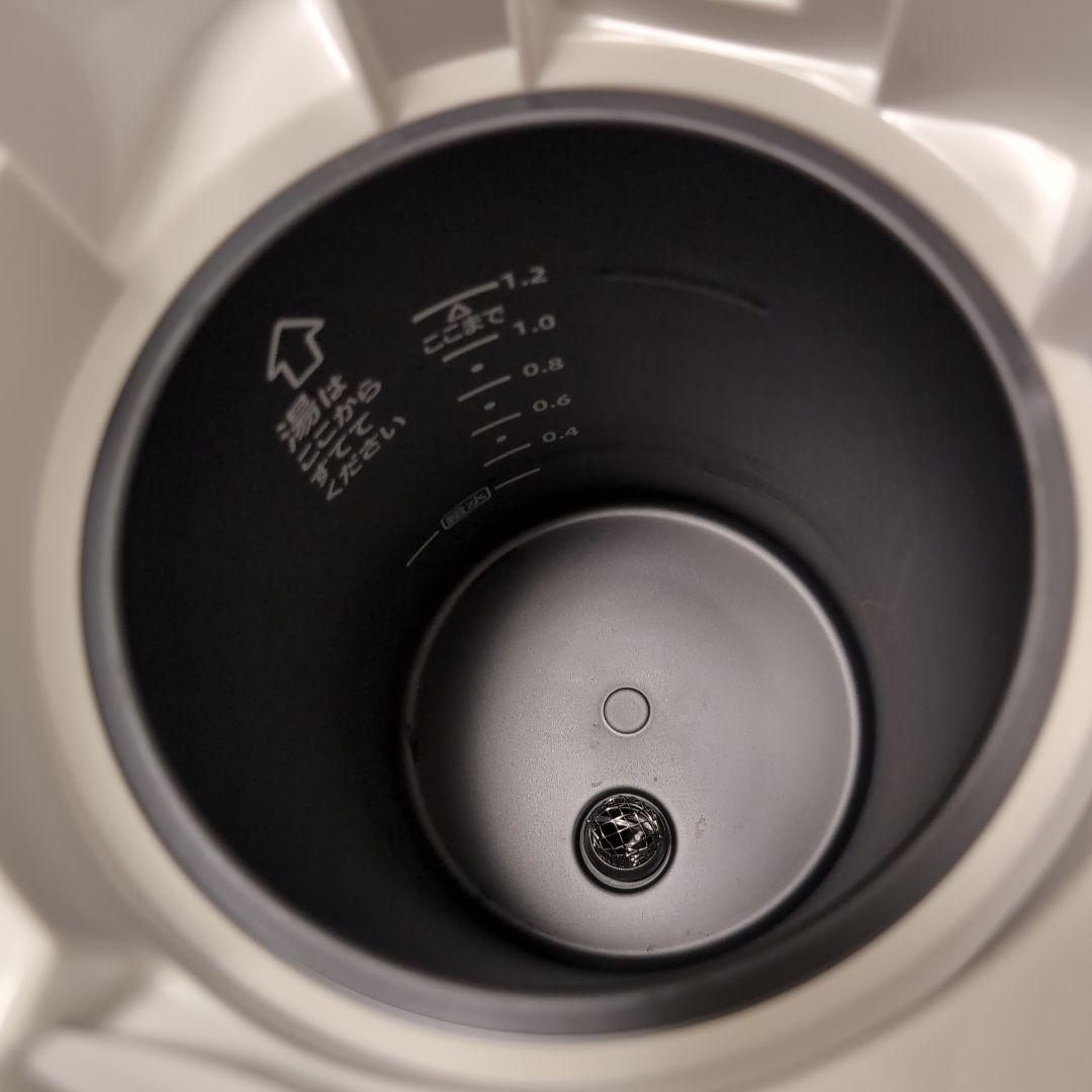 電気ポット CP-CA12 1.2L ホワイト【美品ほぼ未使用】