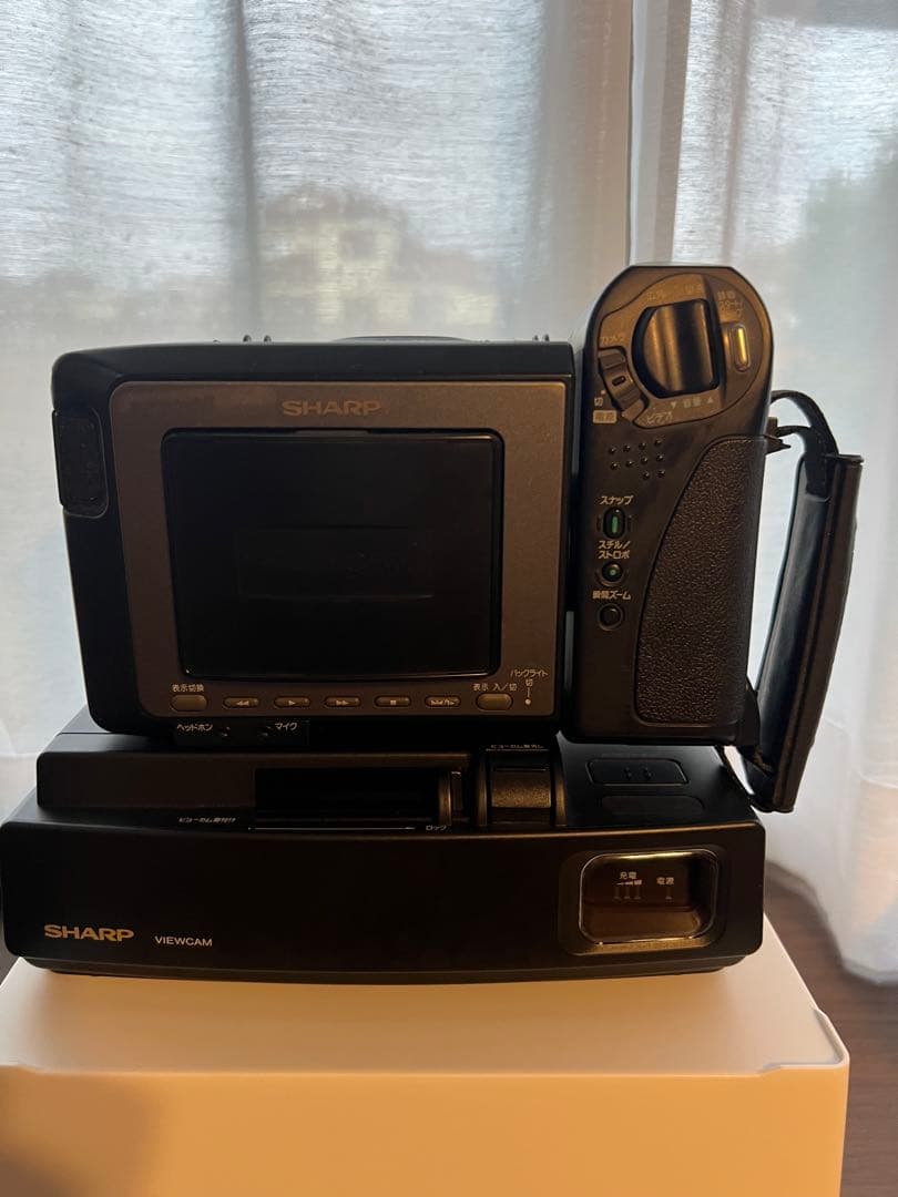 値下 シャープ液晶ビューカムVideo.Hi8高画質標準再生 8ミリビデオカメラ