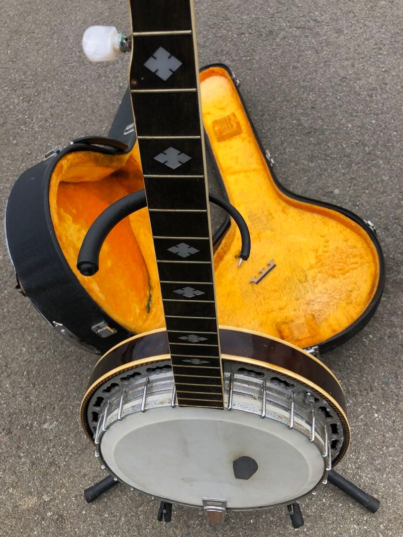 tenesy 5弦バンジョー　ハードケース付き