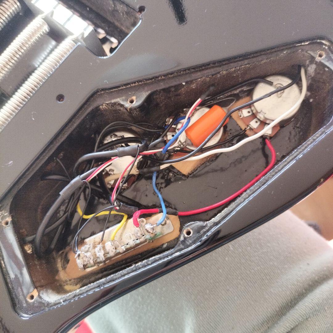 Sugizo GrassRoots G-S-58HR3 ピックアップ交換