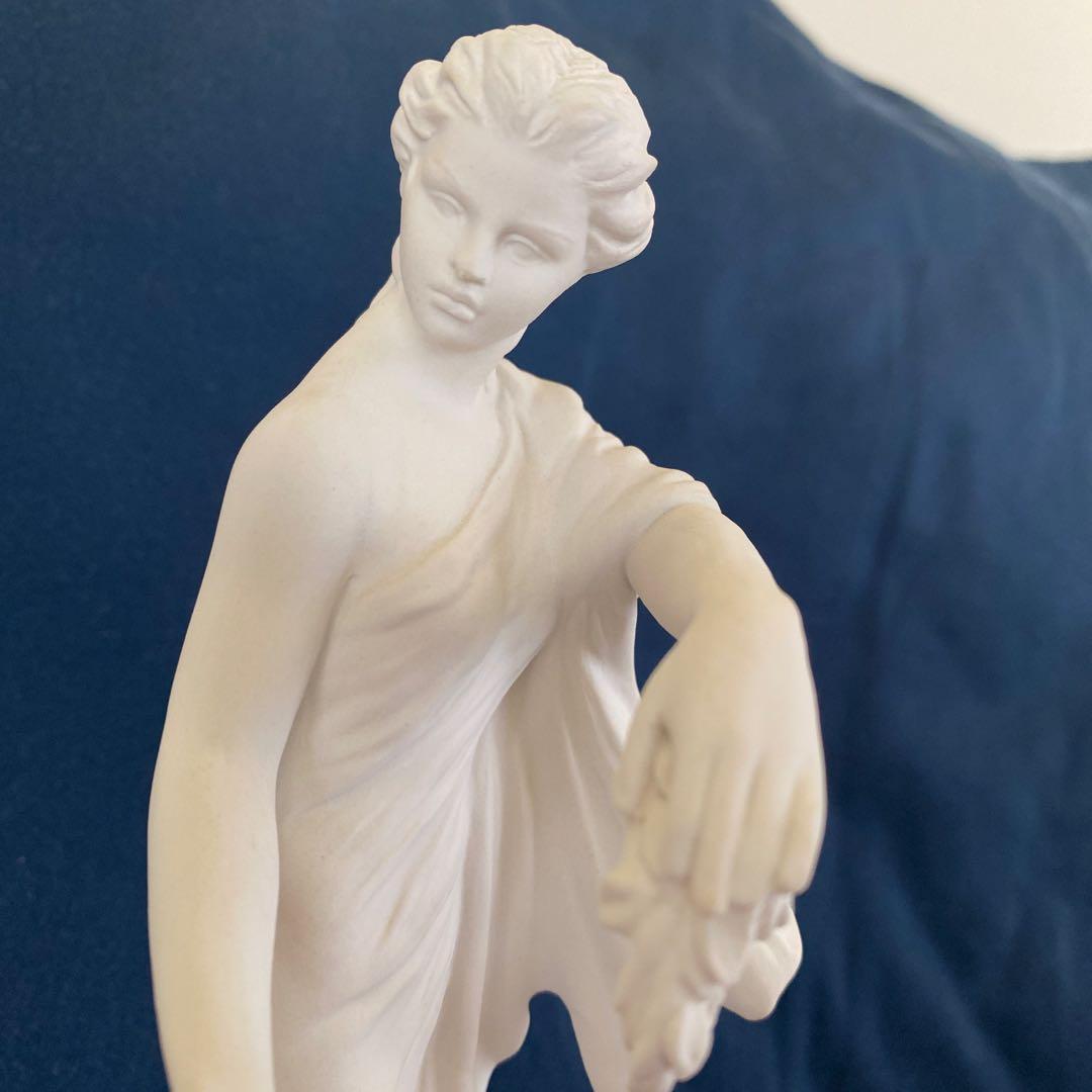 ウェッジウッド ジャスパー フィギュア 置物 彫像 限定品 ペールブルー