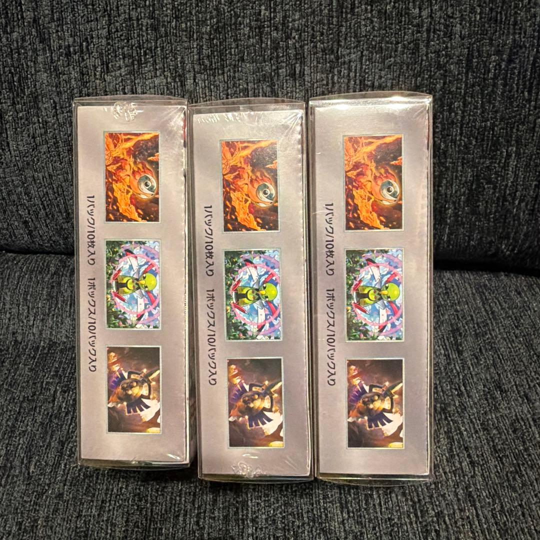 た*き様 ポケモンカードゲーム テラスタルフェスex 3boxセット