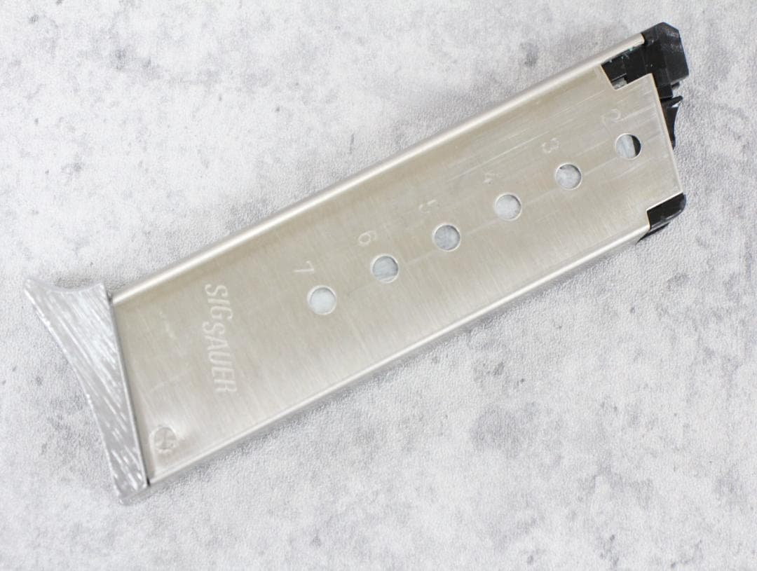 ▲KSC SIG SAUER P230SL シルバー ガスブローバック JASG