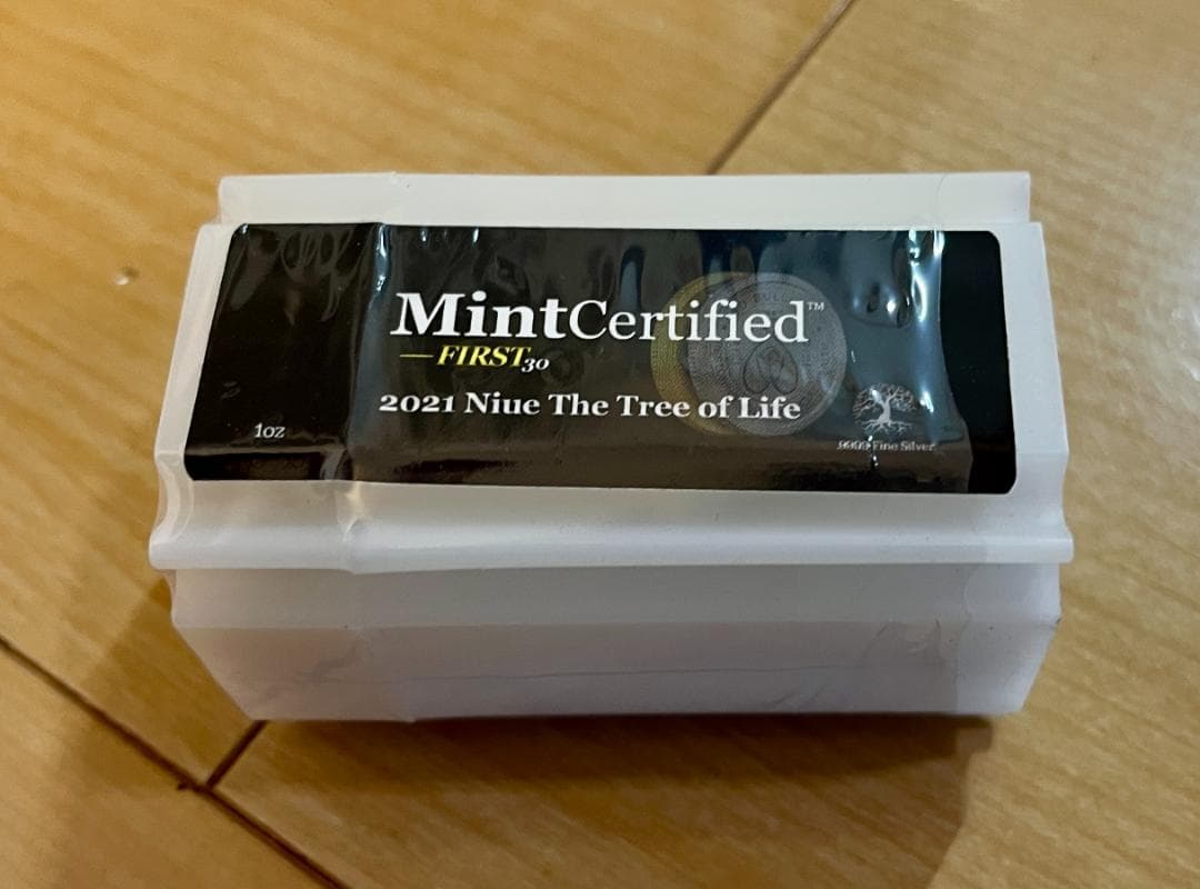 2021年 ニュージーランド 銀貨 エリザベス2世 ニウエ カプセル入り 1oz