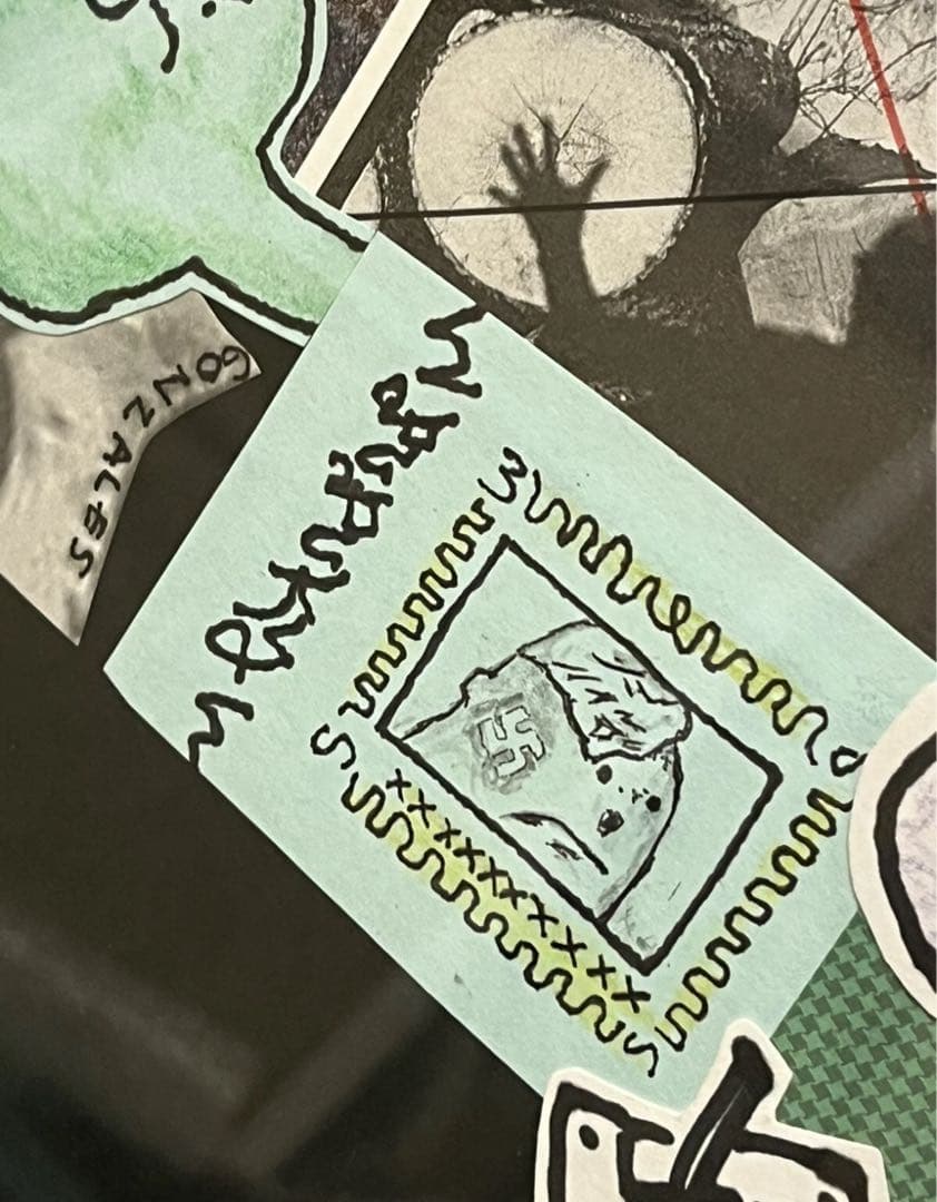 mark gonzales マークゴンザレス 原画 アート supreme