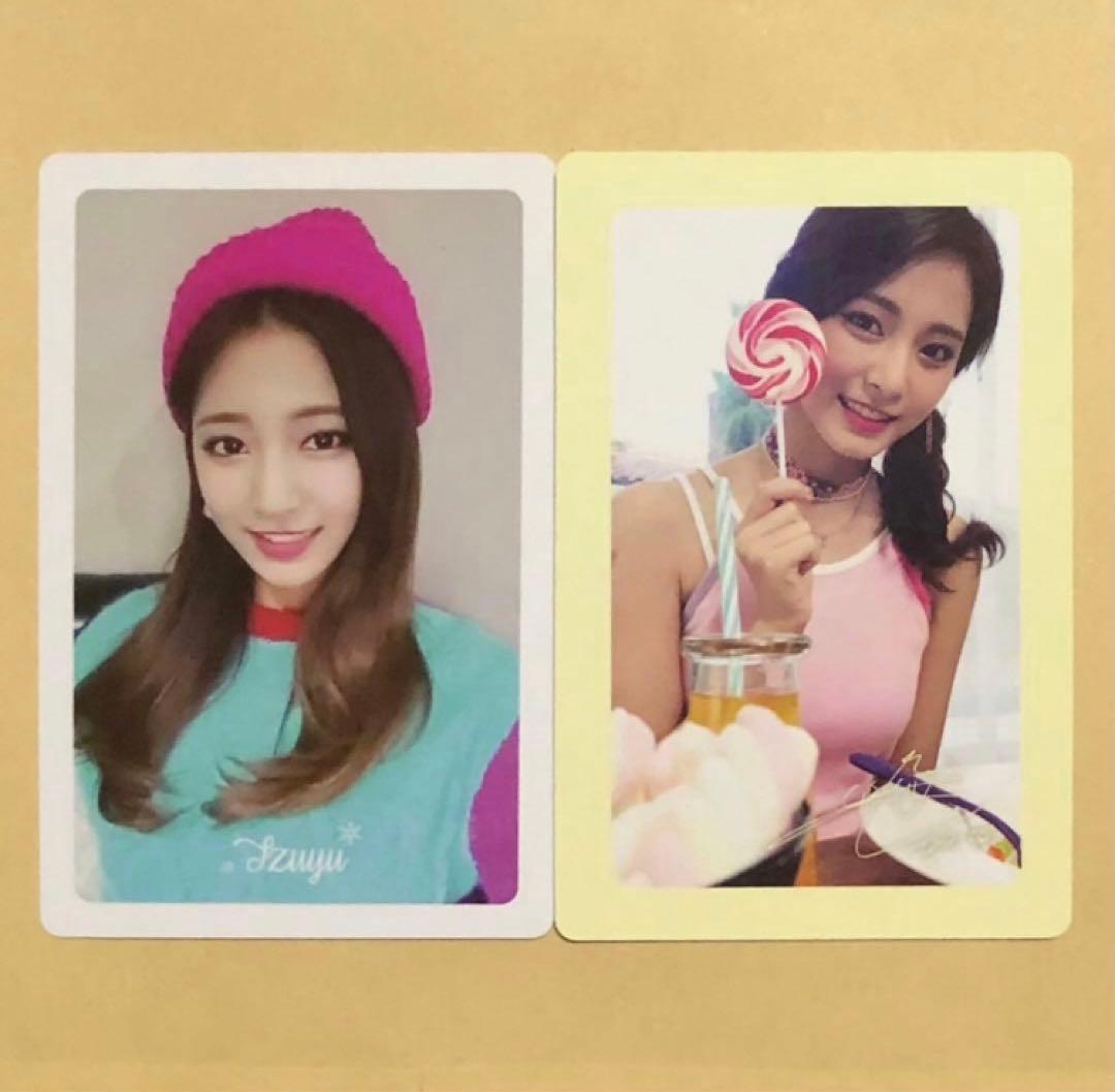 TWICE ツウィ TZUYU 韓国盤 アルバム 特典 トレカ 2枚セット - メルカリ