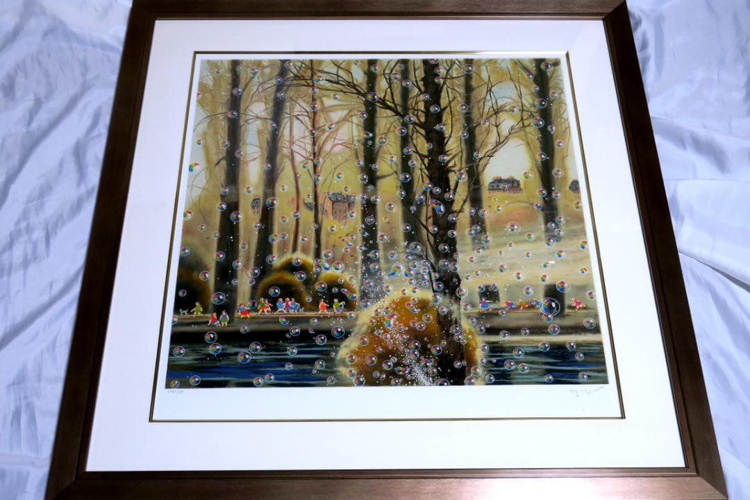 ヒロ・ヤマガタ】 晩秋 シルクスクリーンシート 山形博導 額装可