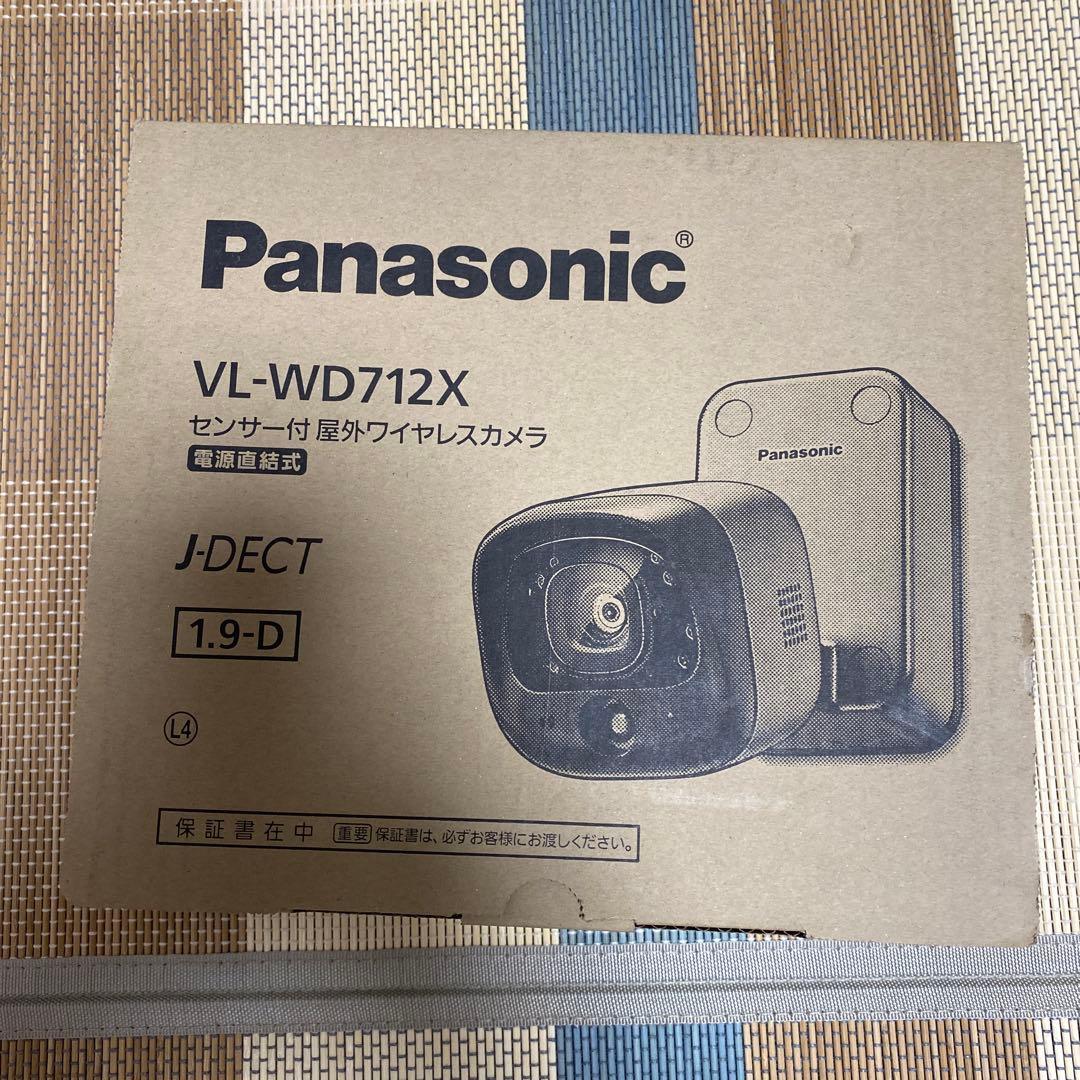 Panasonic VL-WD712X 屋外ワイヤレスカメラ 1台入 I23326506