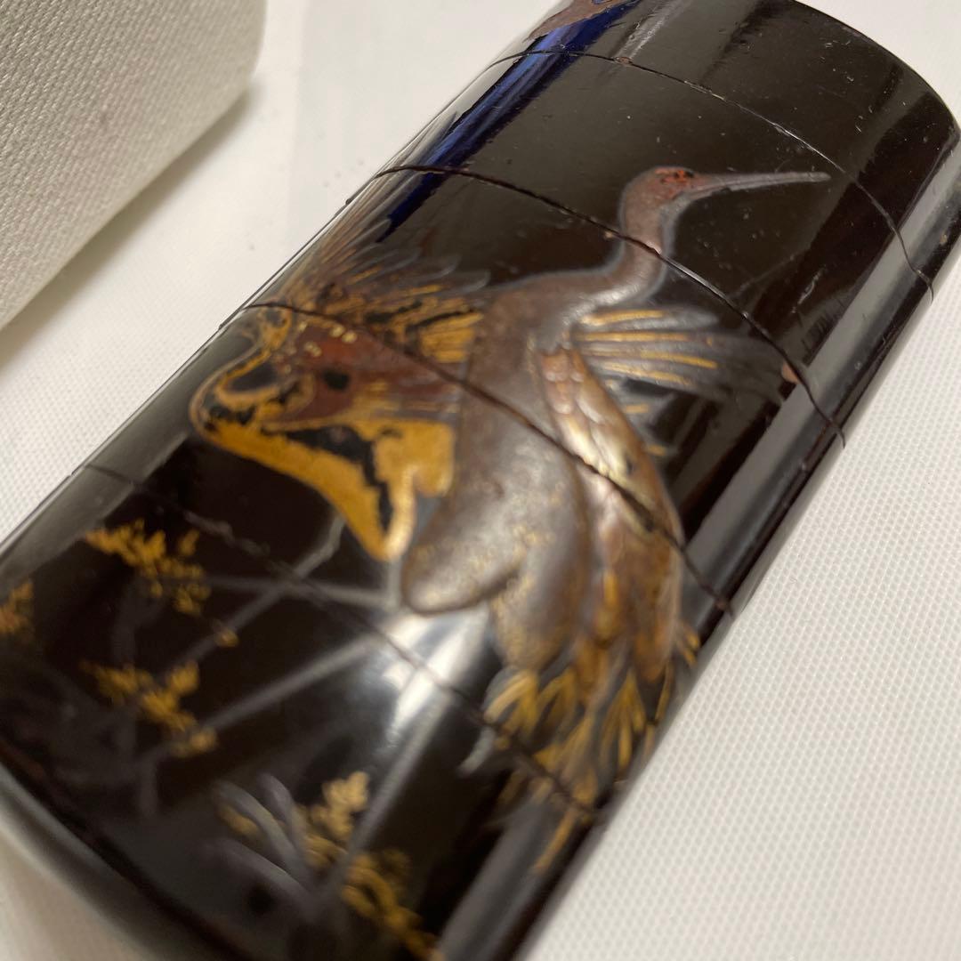 アンティーク　古美術品　漆芸　印籠