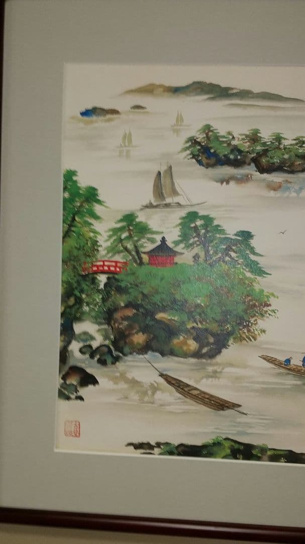 日本画水彩画⑭