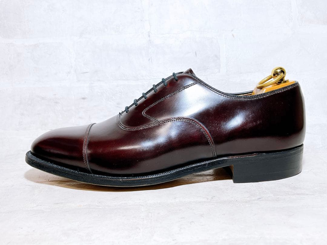 【未使用】JNHNSTON & MURPHY ストレートチップ US8.5