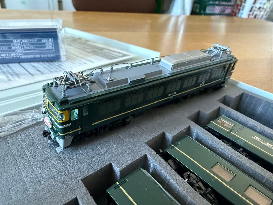 TOMIX98955 EF81＋24系 特別なトワイライトエクスプレス　室内灯付