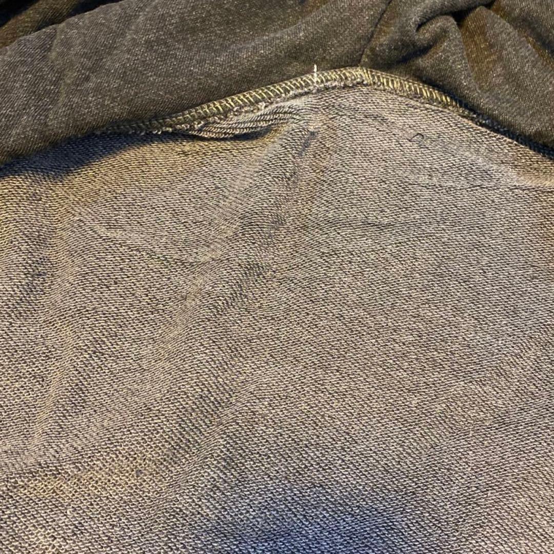 トップス 9090 motion king logo pigment zip hoodie