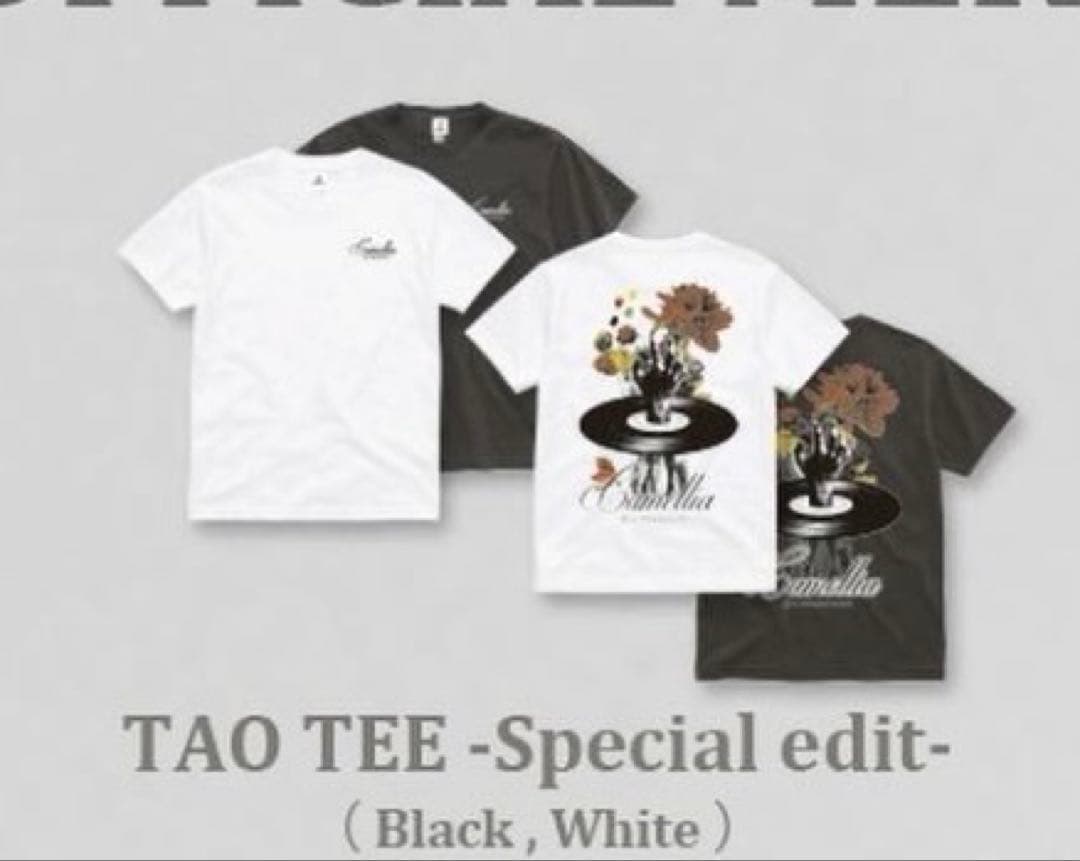 唾奇　武道館TAO TEE -Special edit- ブラック