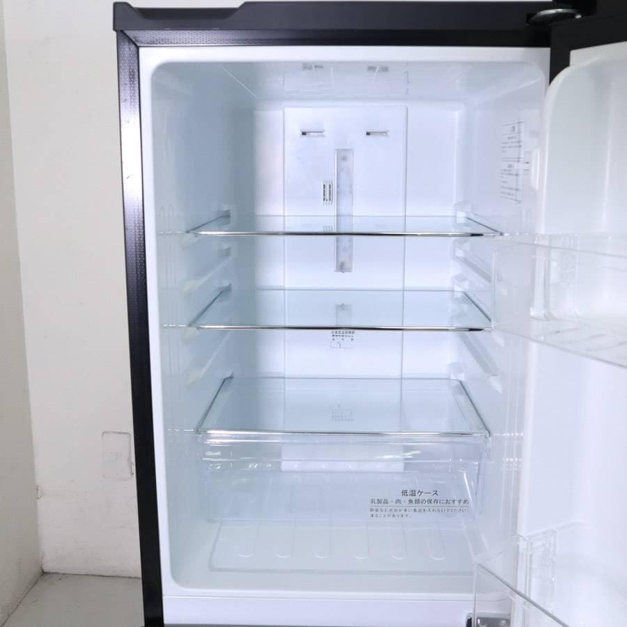 20年製 ハイセンス 154L 2ドア 冷蔵庫 HR-G1501EM ミラードア