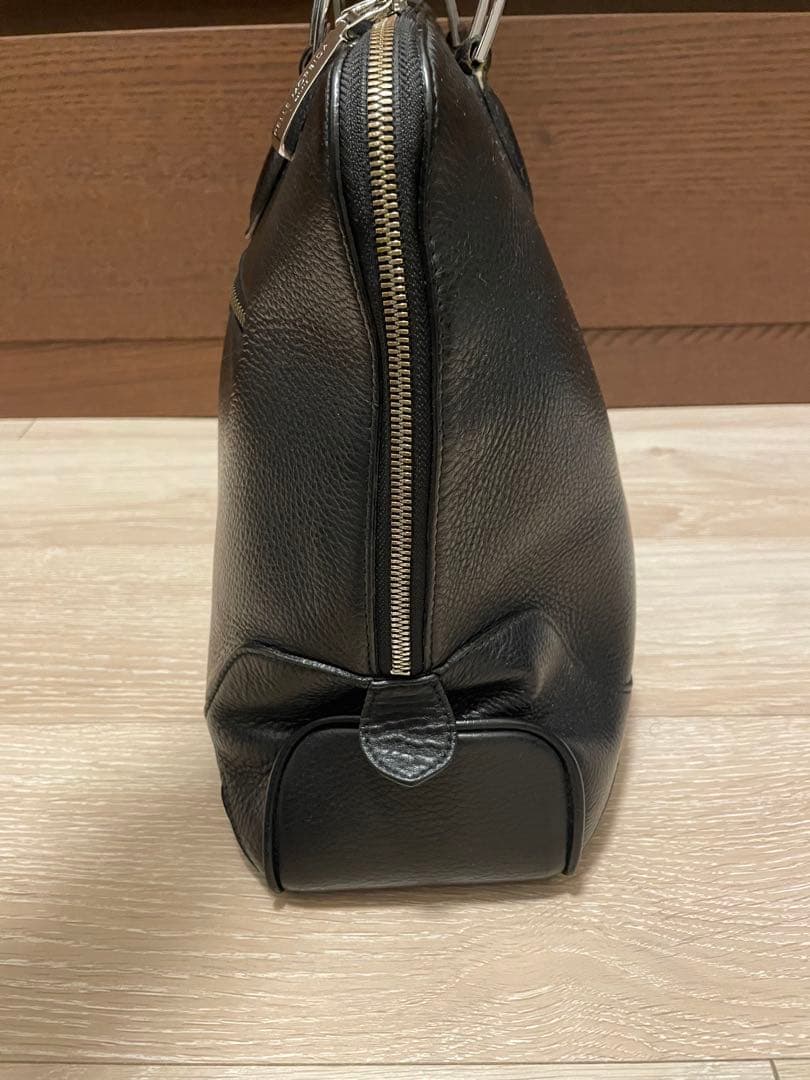 ペッレモルビダ Maiden Voyage シュリンクレザー ビジネスバッグ 黒