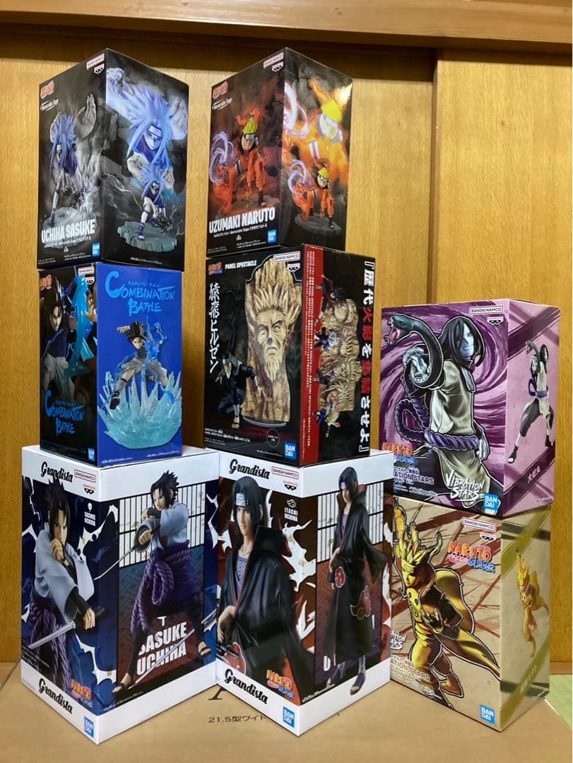 NARUTO-ナルト- プライズフィギュアまとめ売り 8種詰め合わせセット