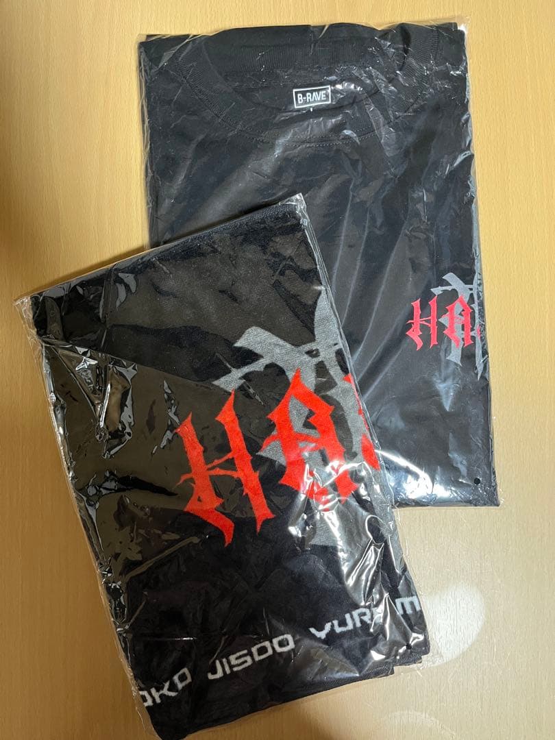 HANA Tシャツ タオル HANA ロゴTシャツ、ロゴフェイスタオル HANA ハナロゴフェイスタオル