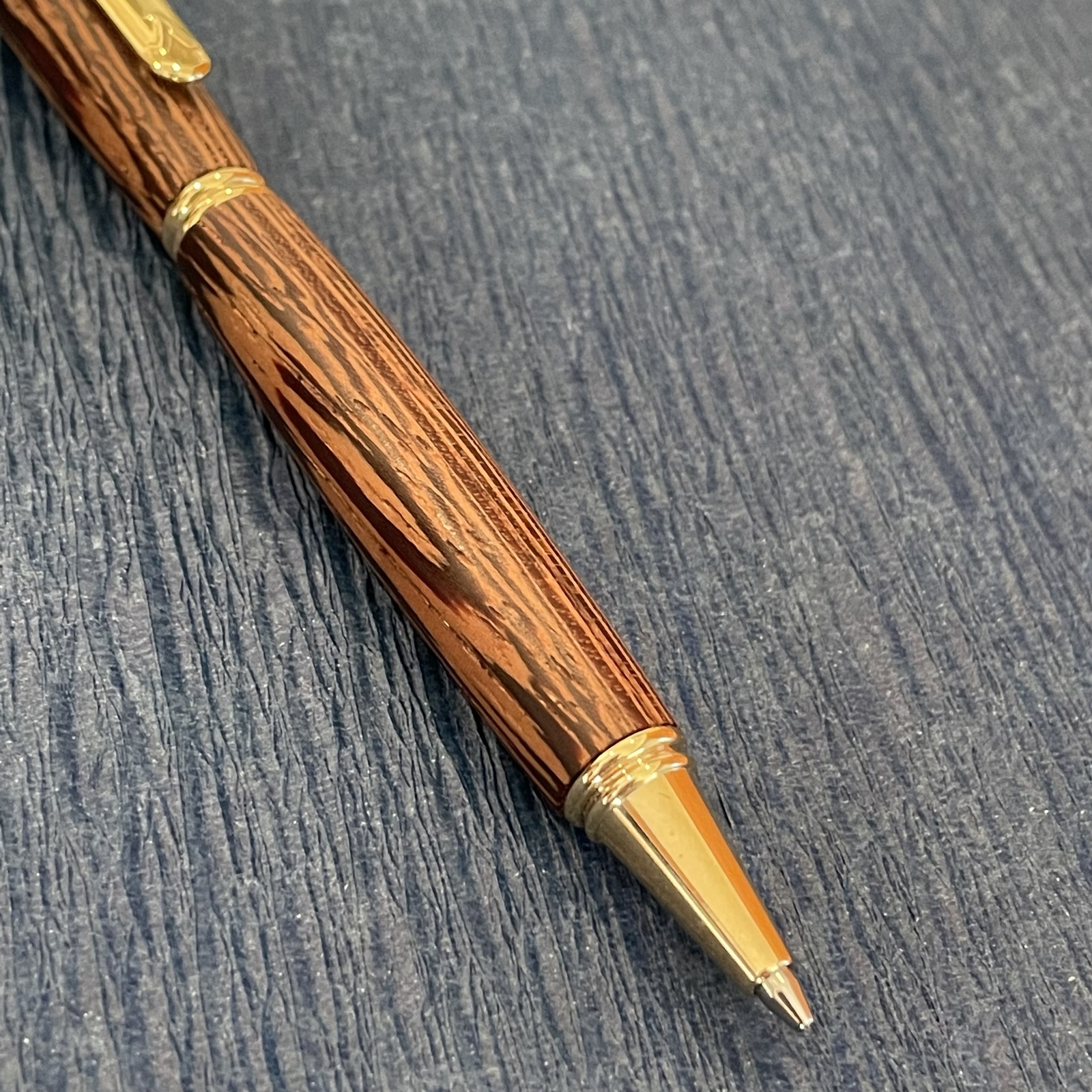 タガヤサン（鉄刀木）木軸シャープペンシル 【送料無料・ラッピング