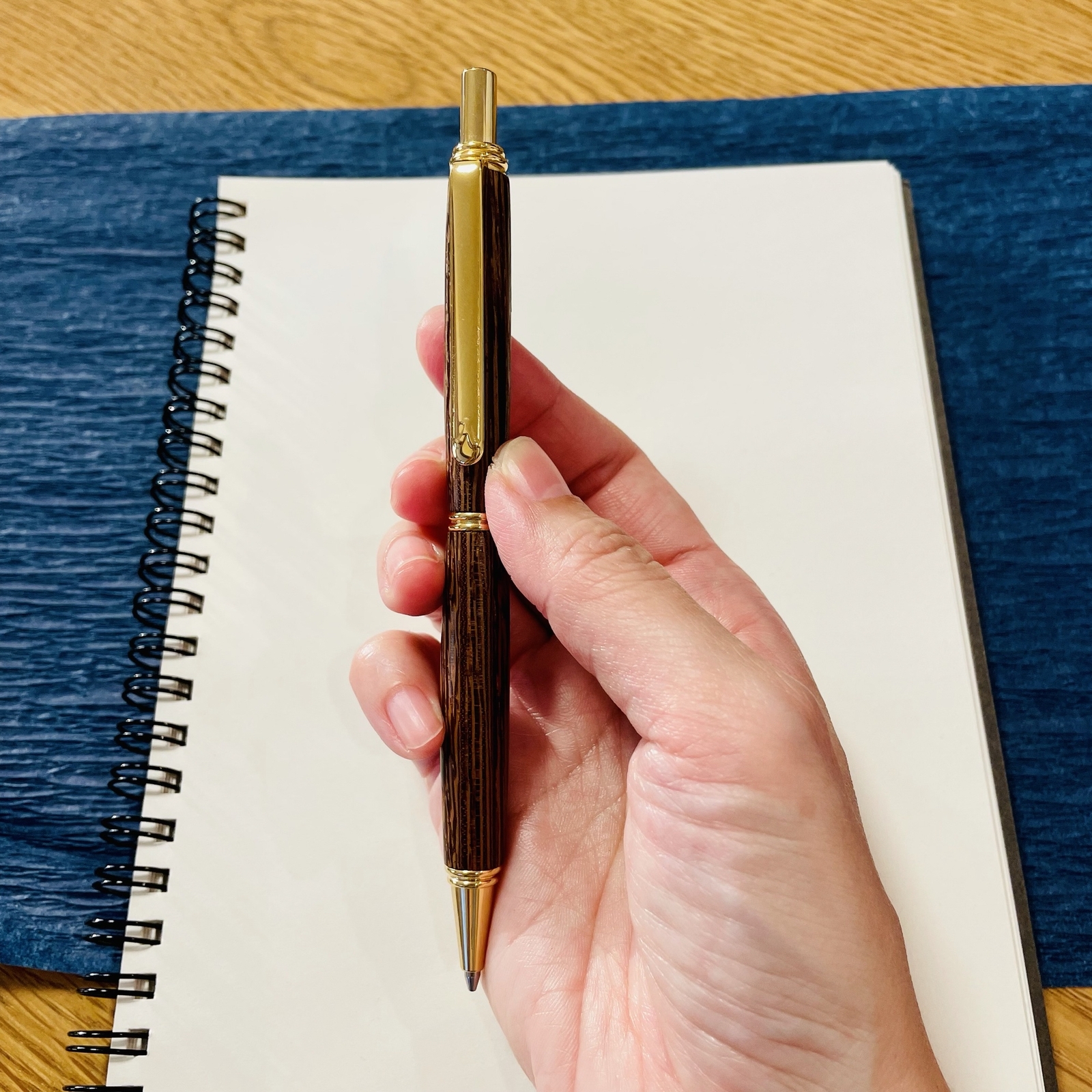 タガヤサン（鉄刀木）木軸シャープペンシル 【送料無料・ラッピング