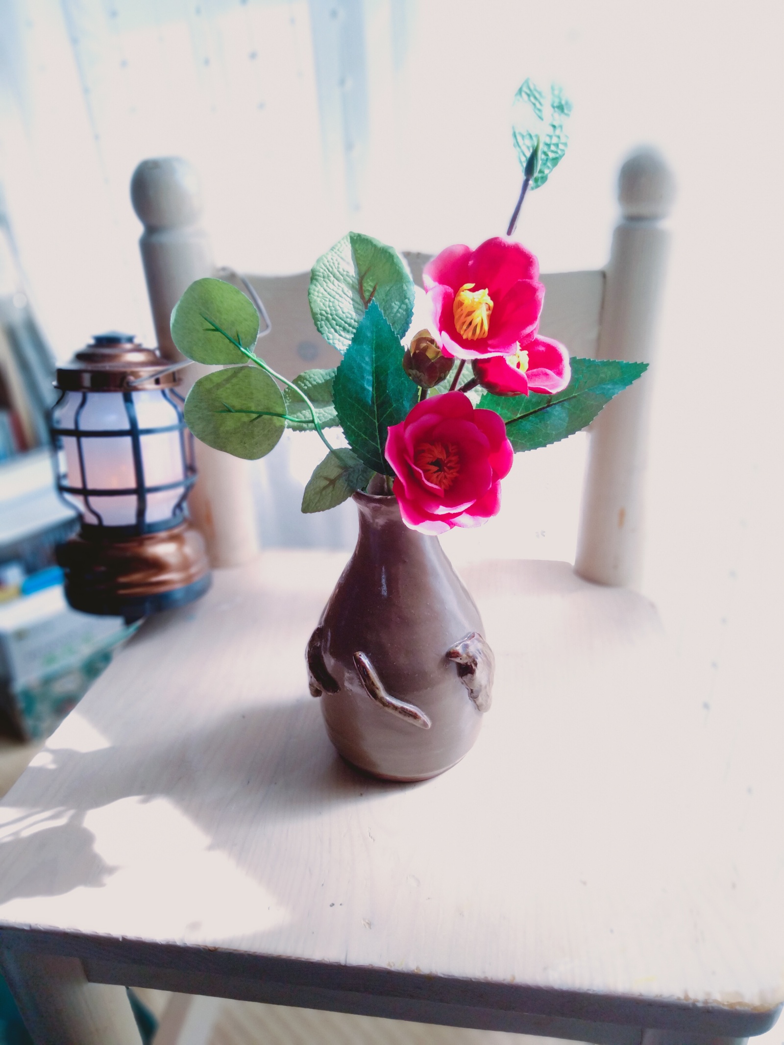 土色の陶器の花瓶・つぼ 一点物 - H.Y's Gallery | minne byGMOペパボ