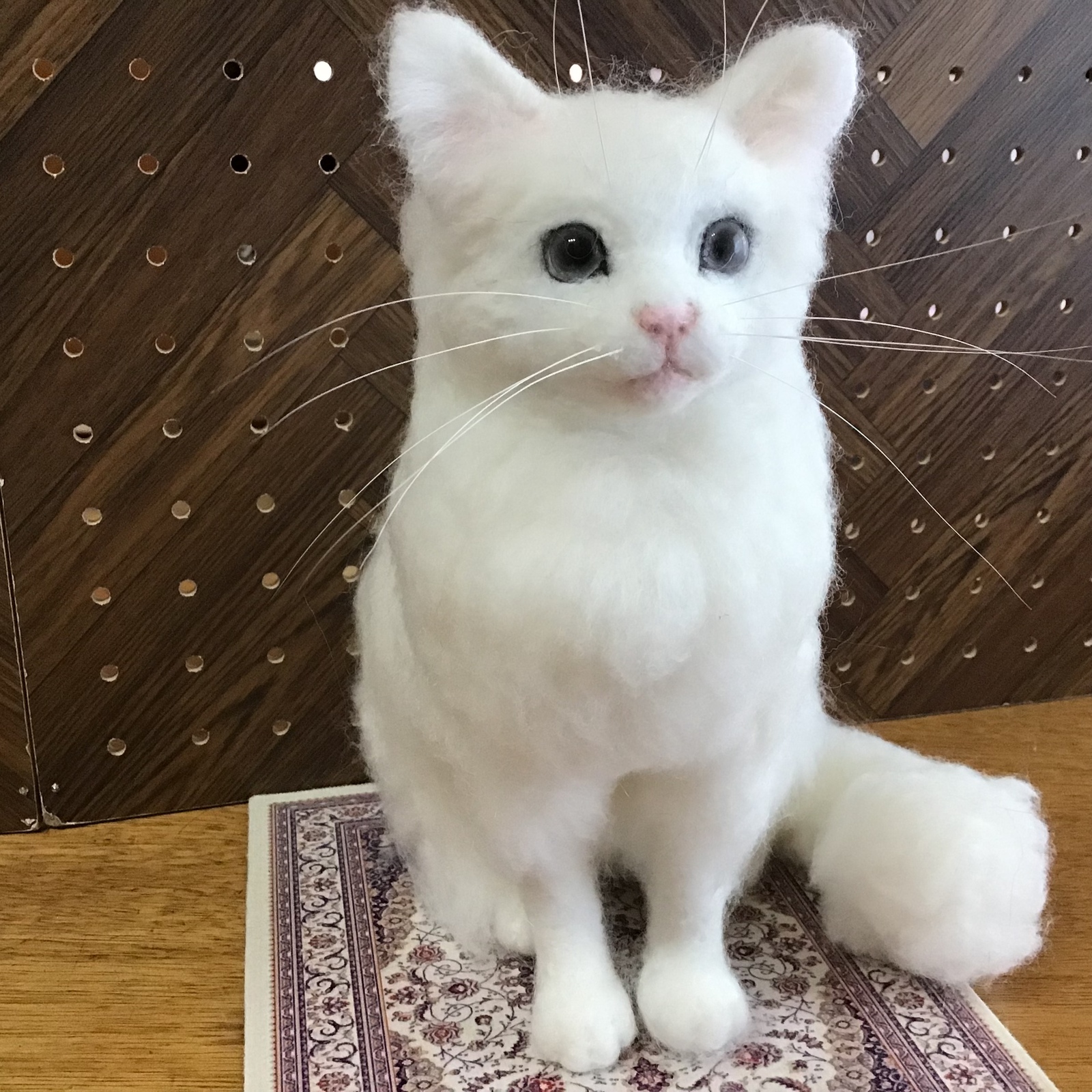 白猫（長毛菫色の瞳） - CORGI1123'S GALLERY | minne byGMOペパボ