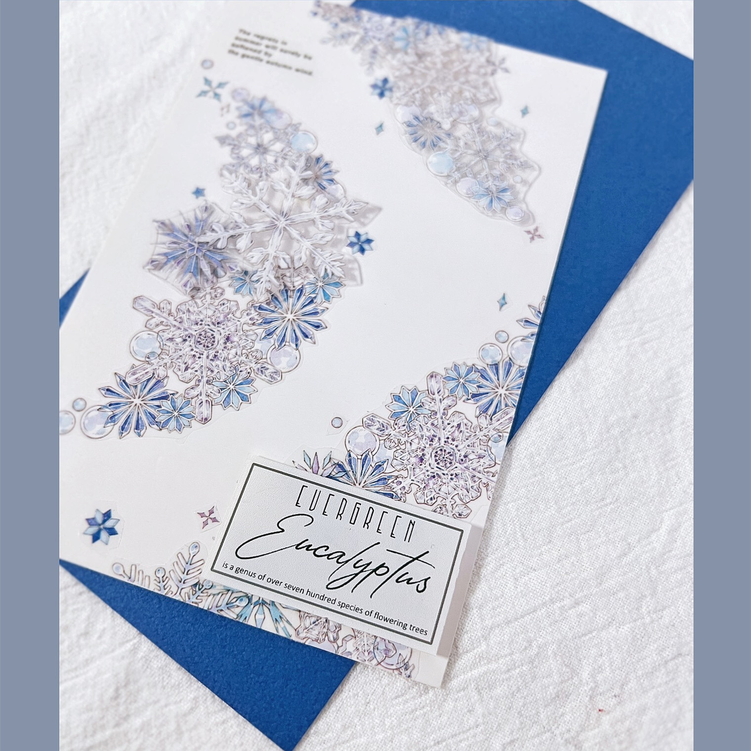 雪の結晶 雪の花のPETマスキングテープ A - COLORFULLY'S GALLERY